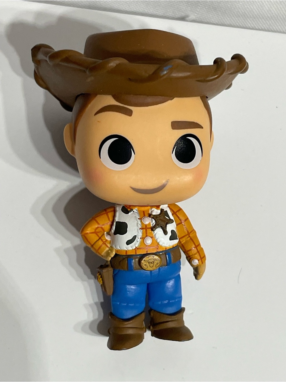 3” Funko Mystery Minis Toy Story 4 Sheriff Woody vinyl figure excellent conditio